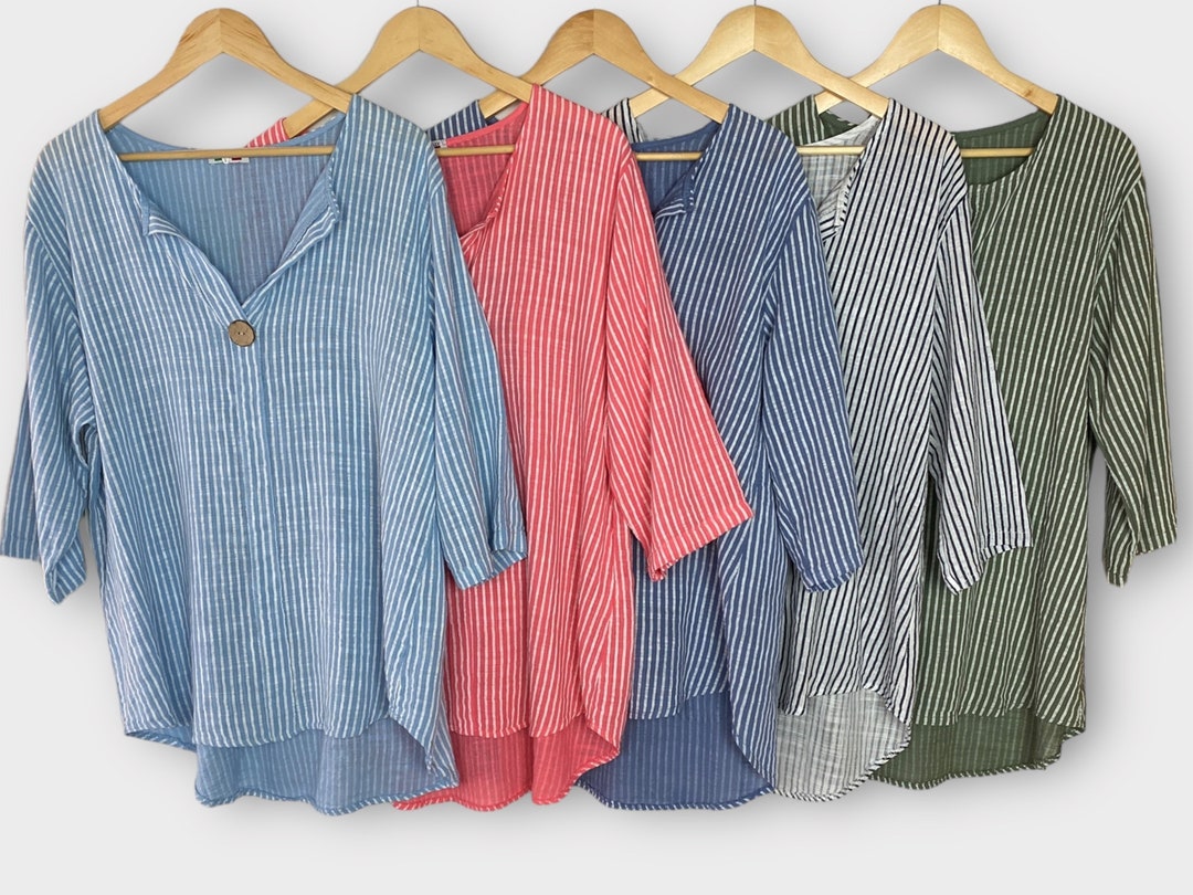 トップス EAPHI MULTI WAY STRIPE BLOUSE il_1080xN.5965063041_rxbx.jpg