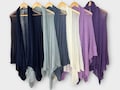 Waterfall Mesh Cardigan Jacket Open Knit Long, Flowing, Holiday Beach Top, Plus Size Knitted , One Size 8-18 Boho Long Sleeve Open front