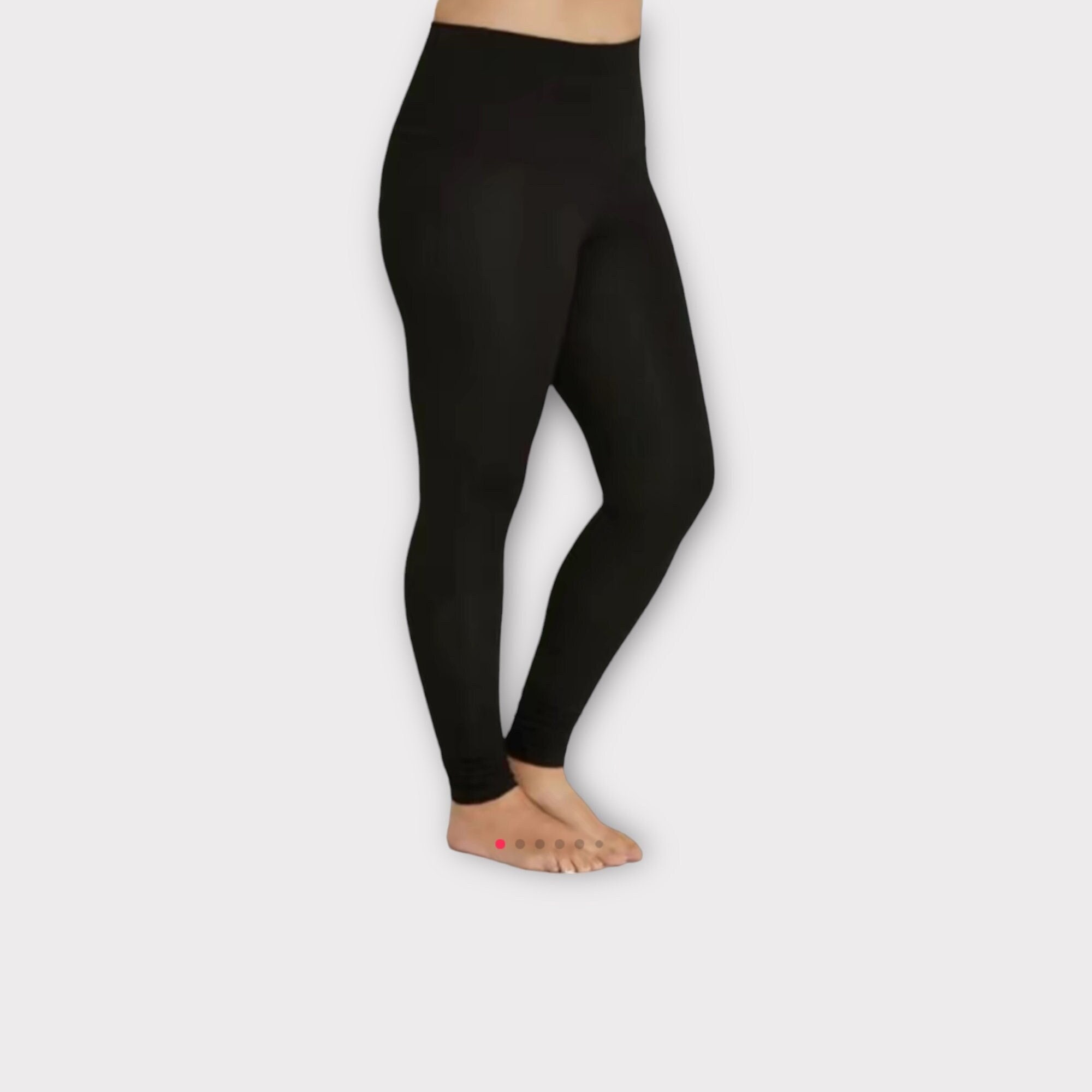 Fleece Lined Leggings Plus Size -  Norway