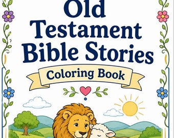 Mein alttestamentliche Bibelgeschichten Malbuch