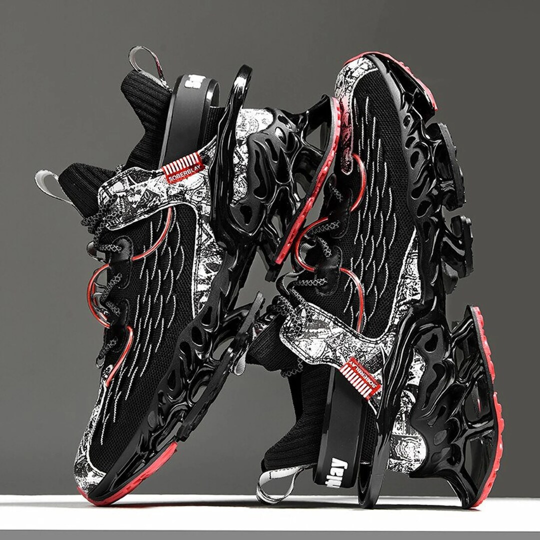 Cyberpunk Shoes Techwear Shoes Darkwear Cyberpunk Etsy