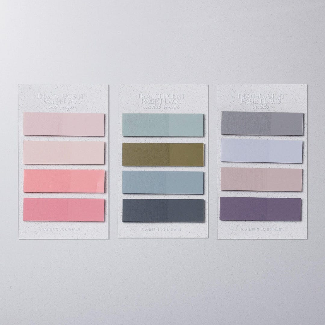 Mini Translucent Flags - Etsy