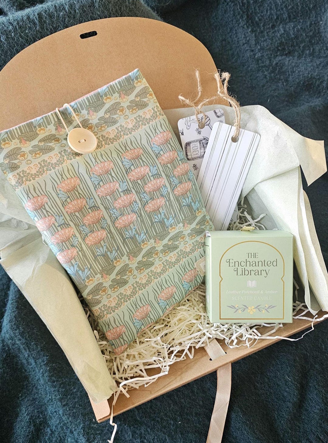 Luxury Gift Set • Handmade V&A Art Deco Inspired Book Sleeve/pouch ...