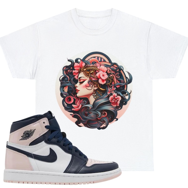 Shirt To Match Wmns Air Jordan 1 Retro High OG SE Bubble Gum Unisex Tee Gift For Her Sneaker Shirt Gift Shirt Outfit For Kicks DD9335 641