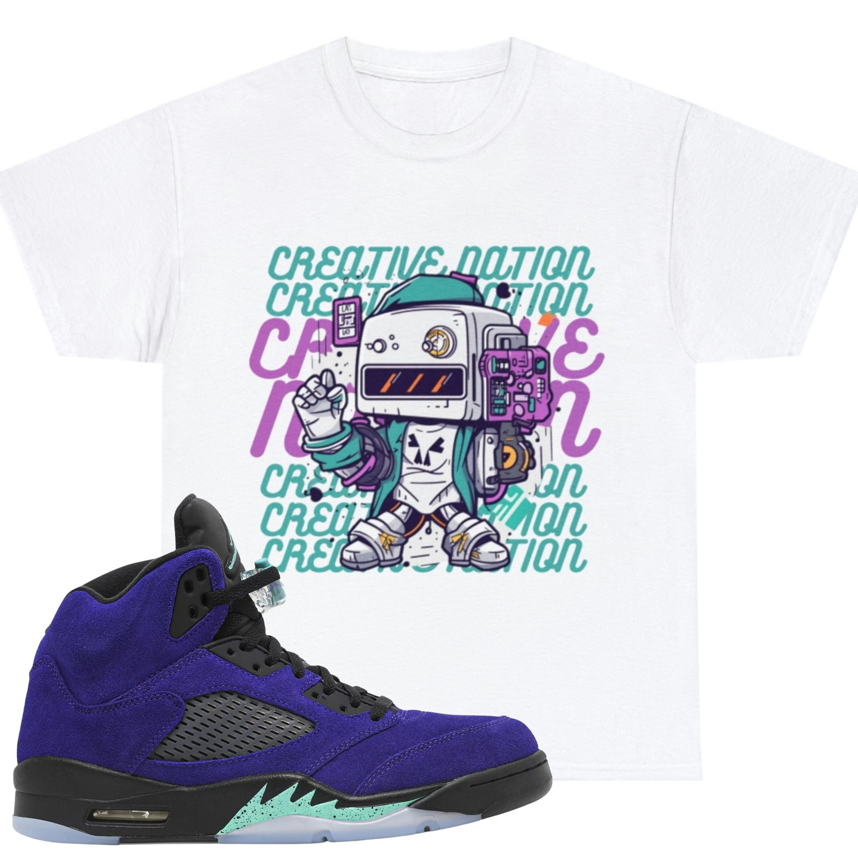Jordan 5 Grape Outfit