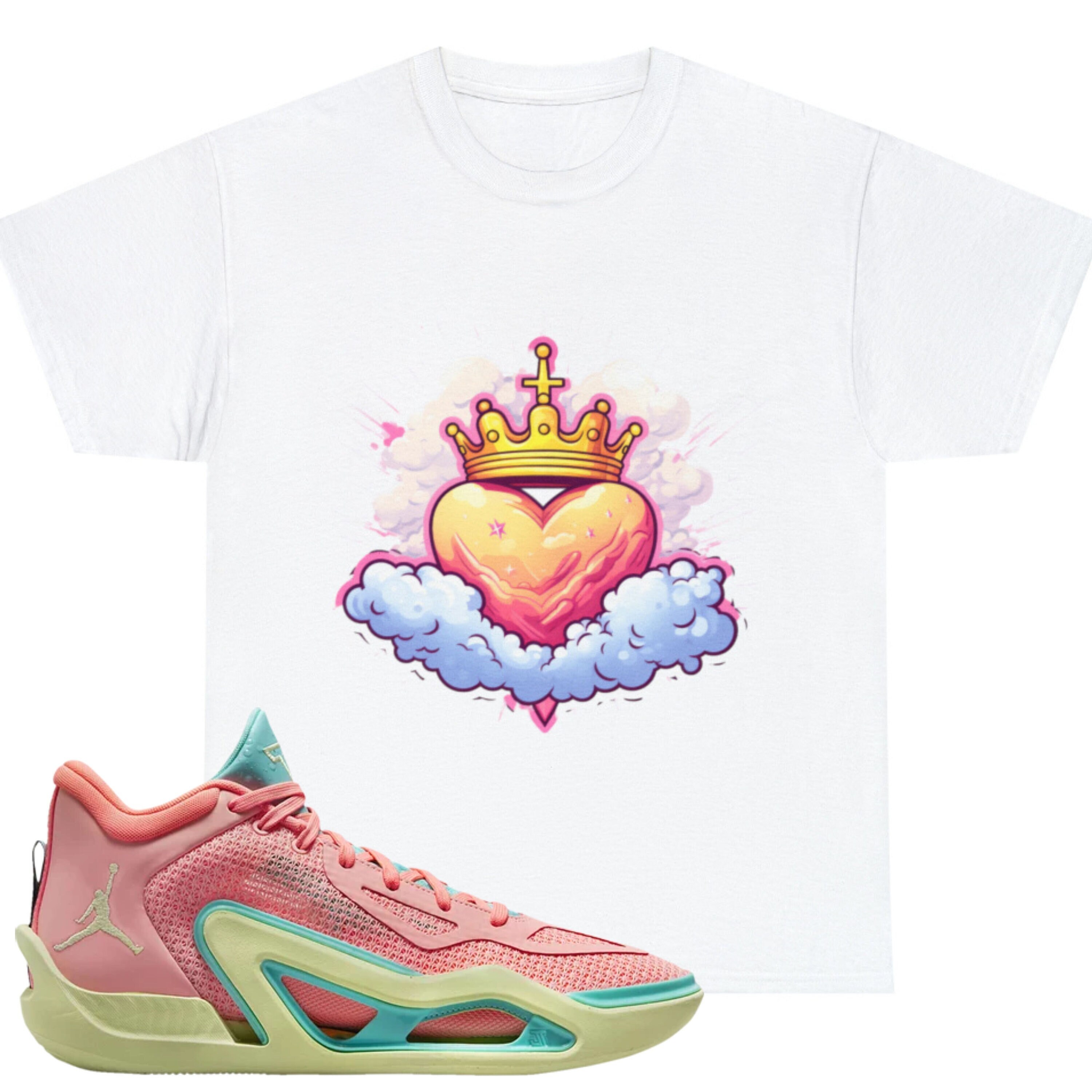 Pink jordan on sale 11 shirt