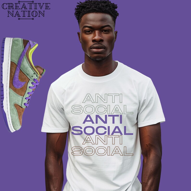 2P T-Shirt Match Nike Dunk Low Veneer