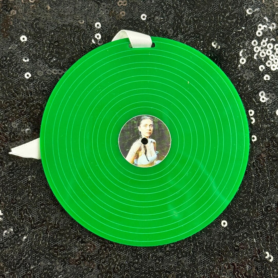 Lizzy Mcalpine Older Vinyl Record Ornament Christmas Gift 5 Seconds