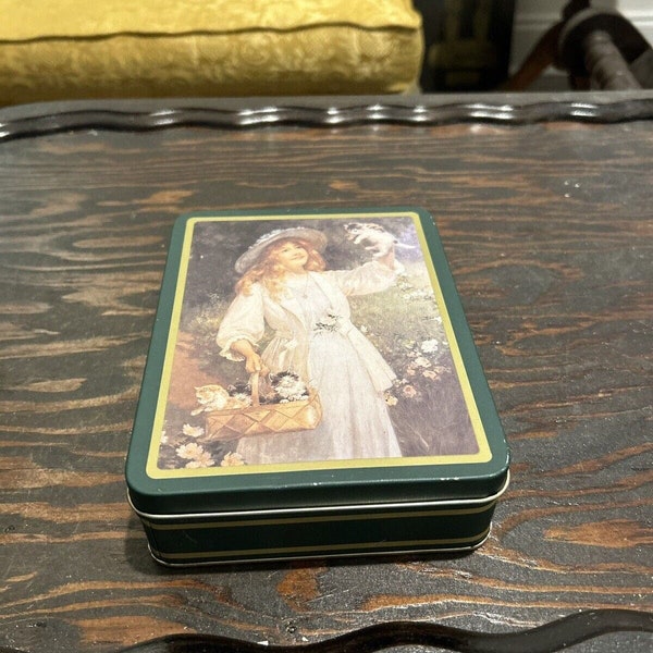 Vintage Stationary Tin Box