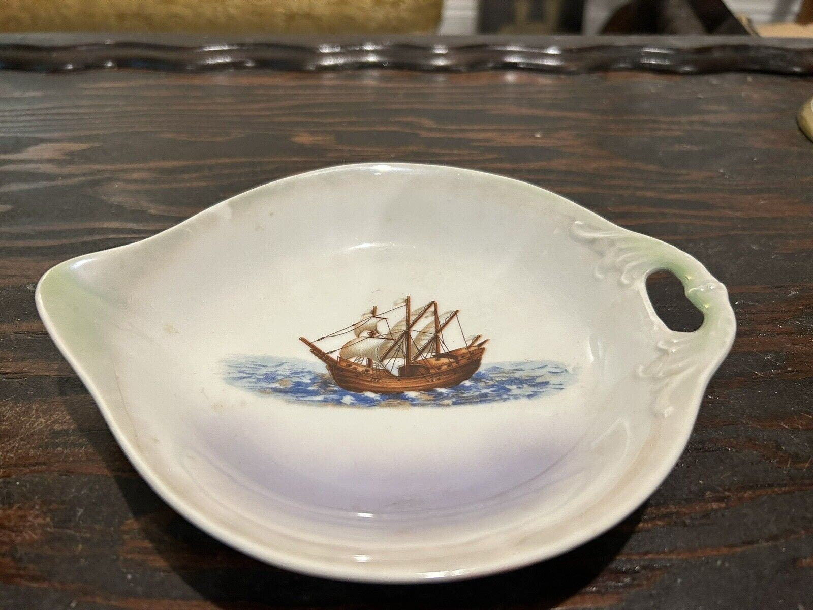 ヴィンテージ船をモチーフにしたドイツ食器2点セット - Etsy 日本