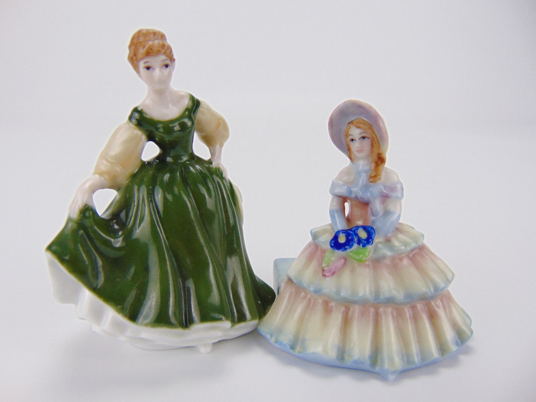 Rare Royal Doulton Figurines Super Miniature Fair Lady M242 Etsy