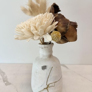 Small White Kintsugi Vase — Ceramic Art Piece