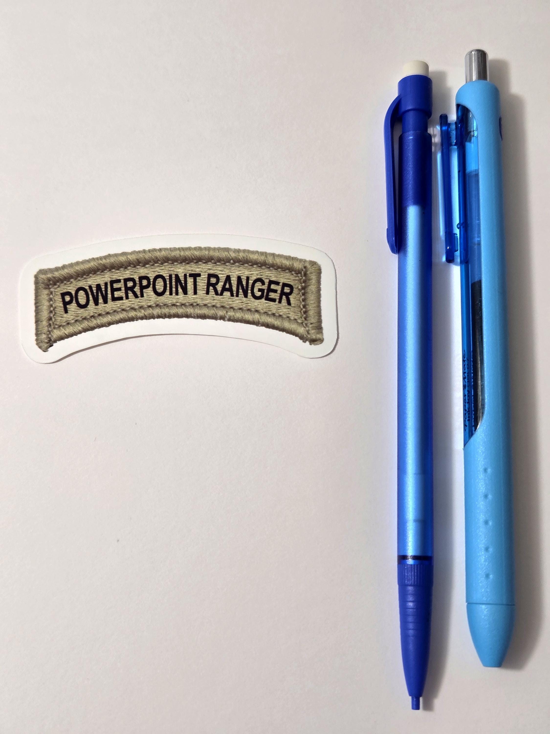Powerpoint Ranger Sticker | Army Humor Sticker | US Army Sticker ...