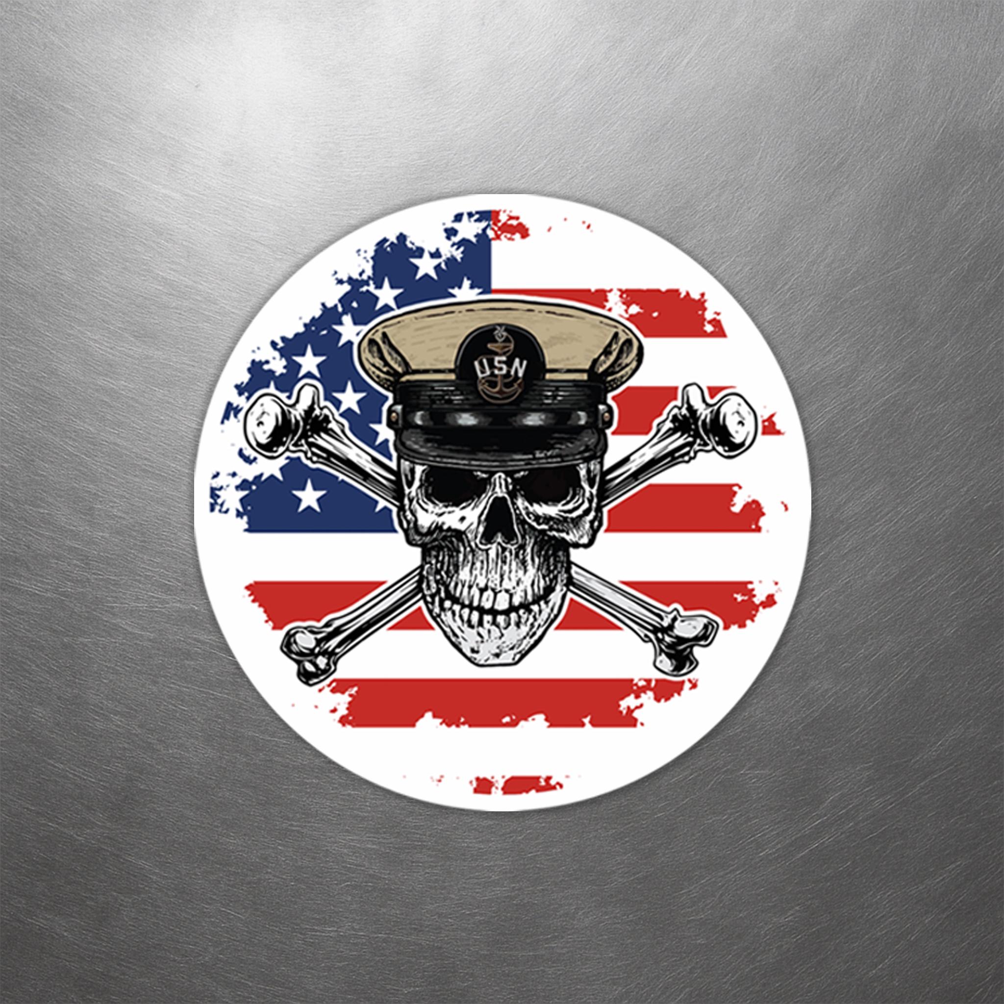 US Navy Senior Chief Skull Crossbones Patch – Veteran Owned Business