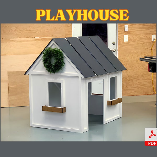 DIY Playhouse Plans,Wooden playhouse plan,Playhouse outdoor plans,Kids Playhouse Plans,Modern playhouse,Kids Playhouse Outdoor,Playhouse