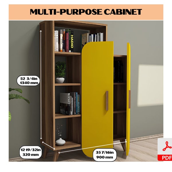 DIY Cabinet Building Plan PDF,Cabinet Design Plans,Handmade cabinet,Woodworking plans,Home Decor Blueprint,DIY Home Storage,Customized Shelf