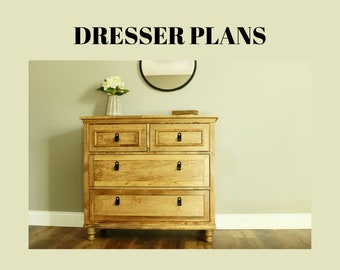 DIY Dresser Plans,drawers plans,dresser plans,storage plans,furniture dresser plans,wood dresser plans,wooden cabinet plans,woodworking plan