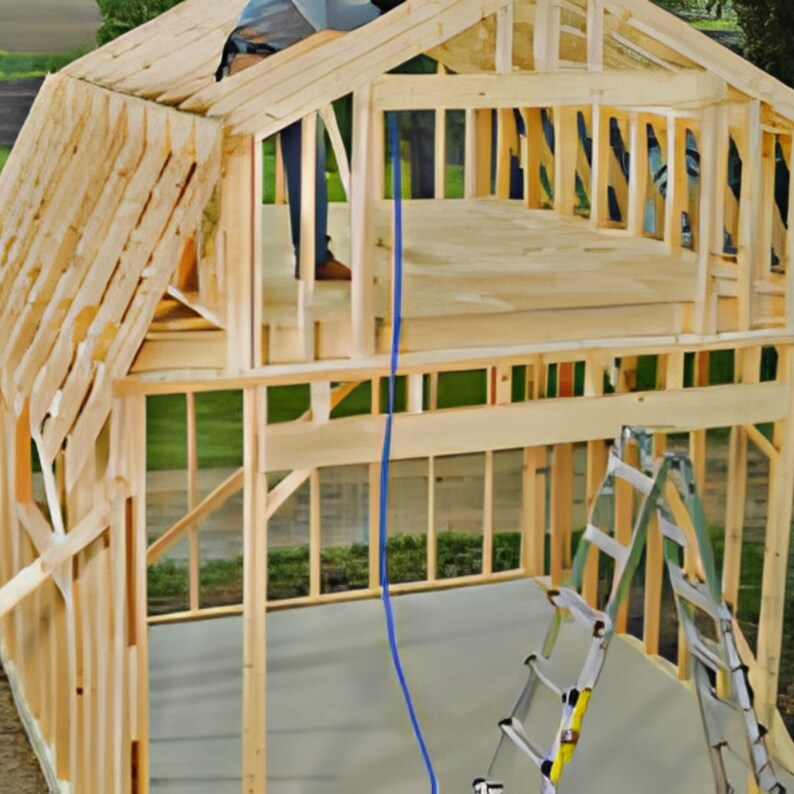 Modern DIY Car Garage House Plans, Comprehensive Building Blueprints for Stylish Detached Car