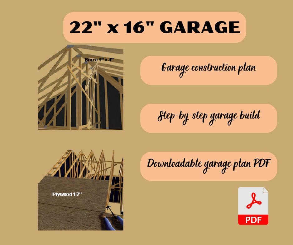 DIY Garage Plans,garage Plans With Loft,custom Garage Blueprints,garage ...