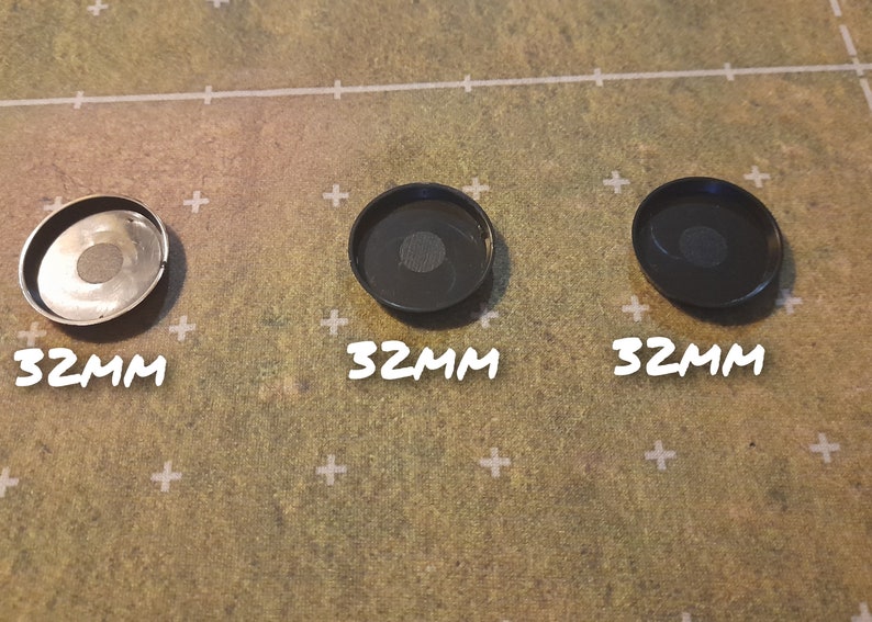 Bases 32 mm, Pack of 16 units. image 1