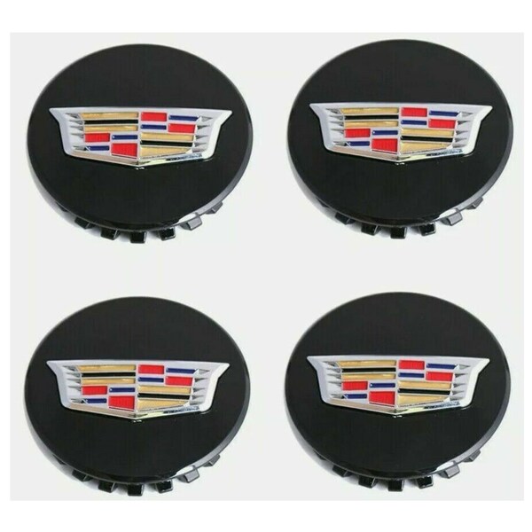 4pcs. Center Caps Cadillac 9597375 23156594 Ats Cts Ct6 Xt5 Srx Xts Wheel Set