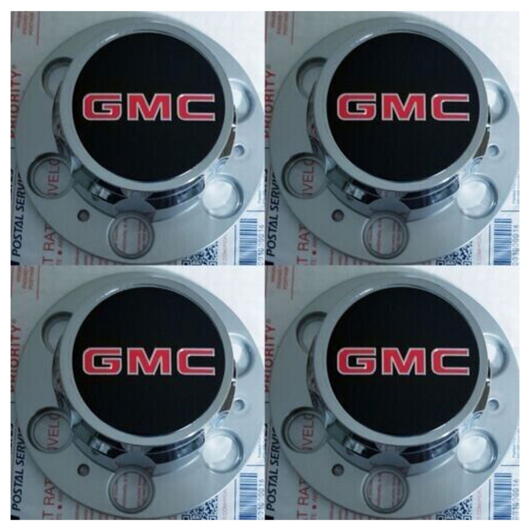 4pc Chevrolet Chevy Gmc Truck Caps of 6 Lug 15 15x8 Rally Wheel Center