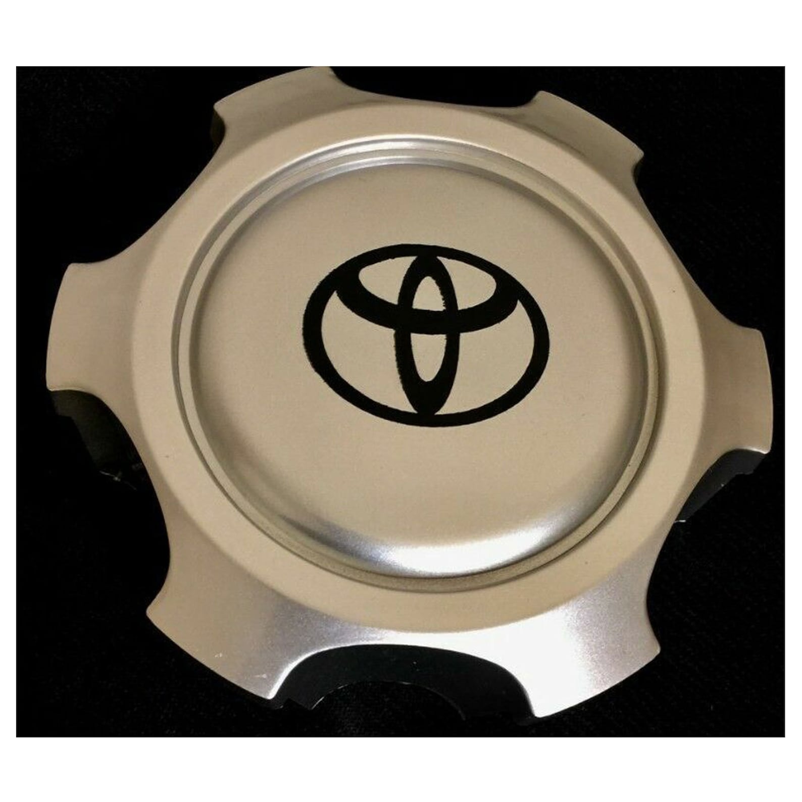 Wheel Center Hub Caps For Toyota Tacoma, Tundra, 4Runner – 6 Lugs, Fits 15\" & 16\" Rims (Set Of 4)