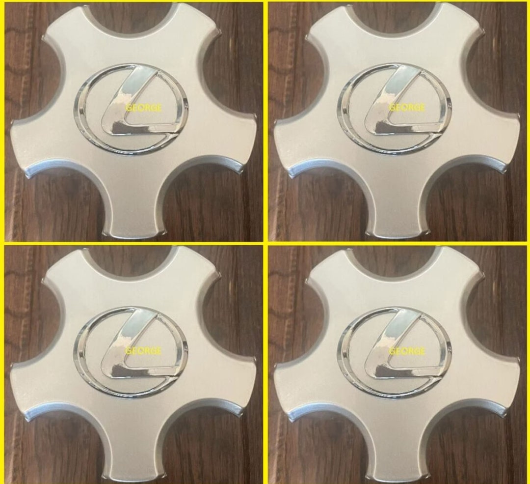 New 4pcs. Lexus Ls430 Wheel Center Cap W Chrome L 20012006 Silver Caps