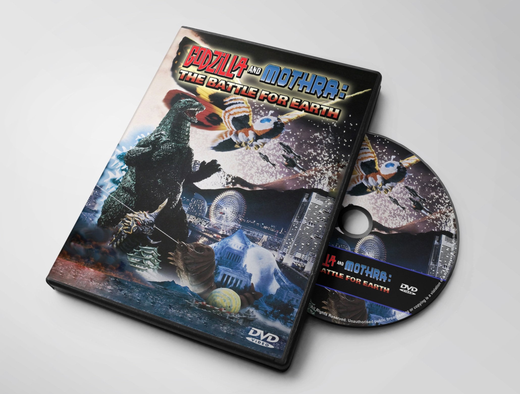 Godzilla and Mothra Battle for Earth 1992 - Jap/eng Version - DVD