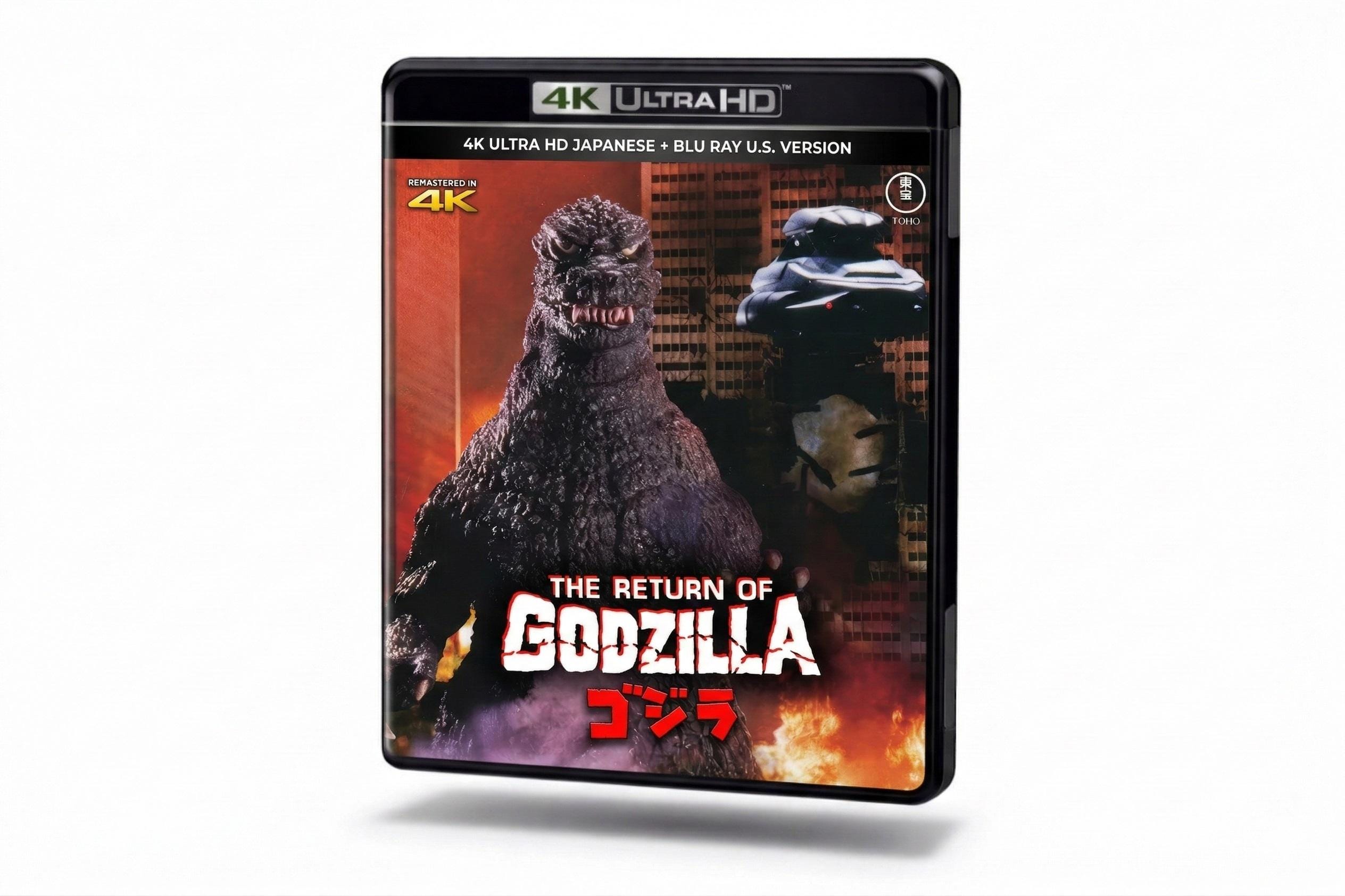 Return of Godzilla 1984 + Godzilla 1985 - Japanese 4K Remaster +