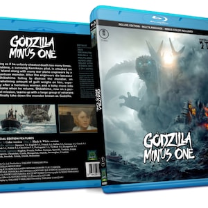 Godzilla Minus One Double Feature - Color+B&W version - Blu ray