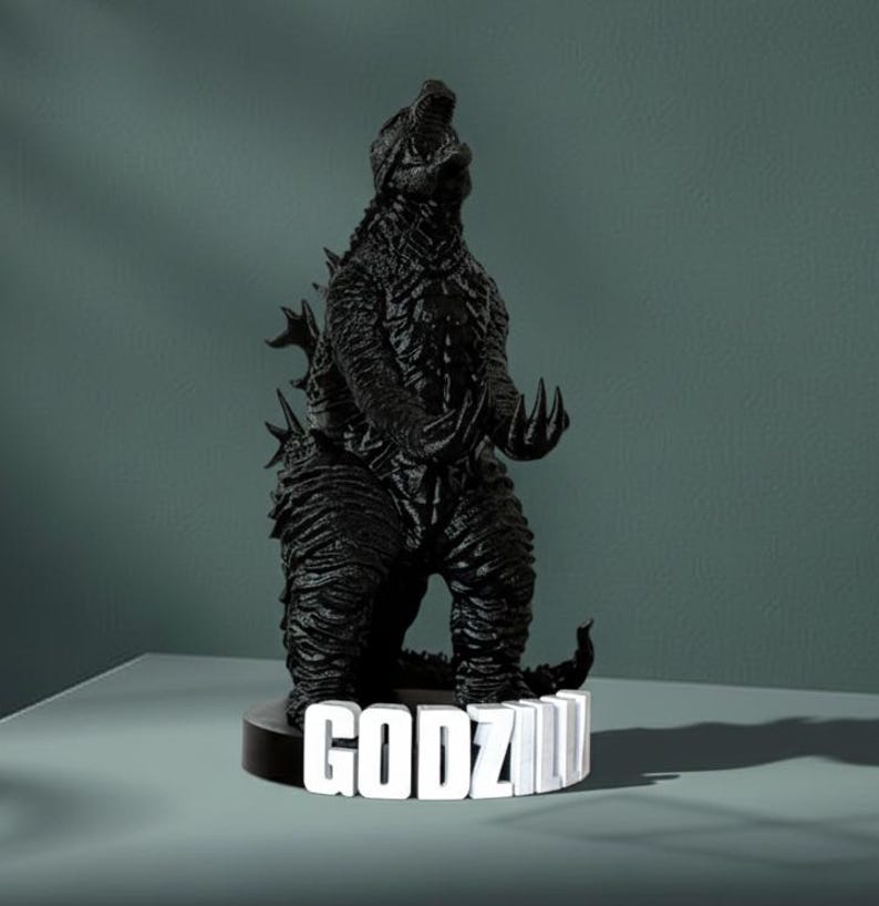 Godzilla Gaming Controller Stand – Eco-friendly 3D Printed Kaiju Hand ...