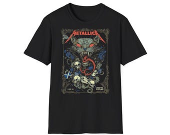 Maglietta Metallica Glasgow Scozia 2026 - Maglietta del concerto - M72 World Tour