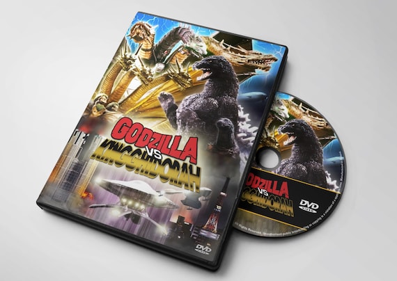 Godzilla Vs. King Ghidorah 1991 - Jap/eng Version - DVD - Etsy