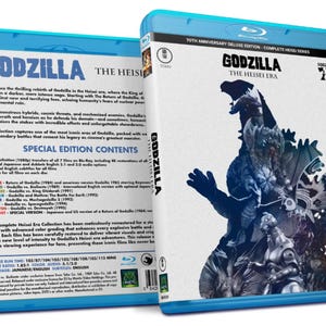 GODZILLA - The Heisei Era - Complete Blu Ray Set - 8 discs - Region Free - Japanese/English