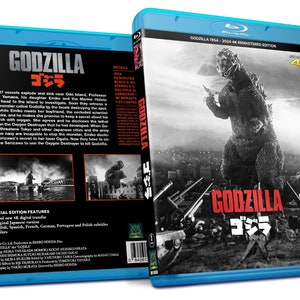Godzilla (1954) Gojira - NEW 4K REMASTER - Blu ray