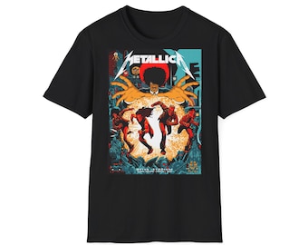 Camiseta de Metallica Dublín 2026 Noche 1 - Camiseta de concierto - Gira Mundial M72