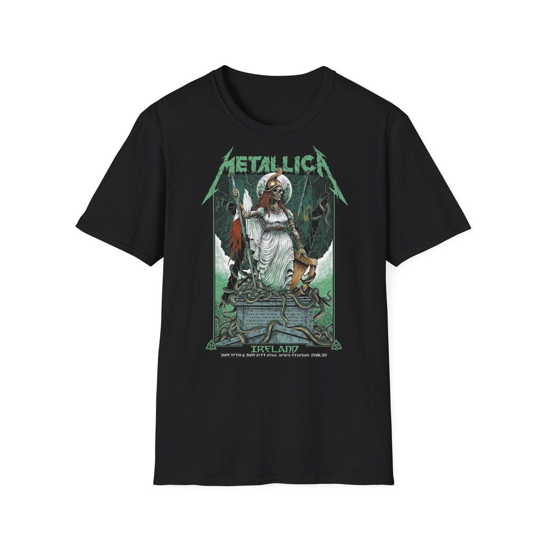 メタリカ ダブリン 2026 Tシャツ - コンサートTシャツ - M72ワールド