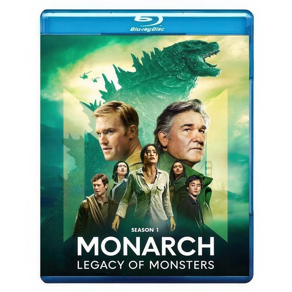 Monarch Legacy of Monsters - Complete Season 1 - 2 Discs Blu Ray -  Multilanguage Subtitles - Etsy