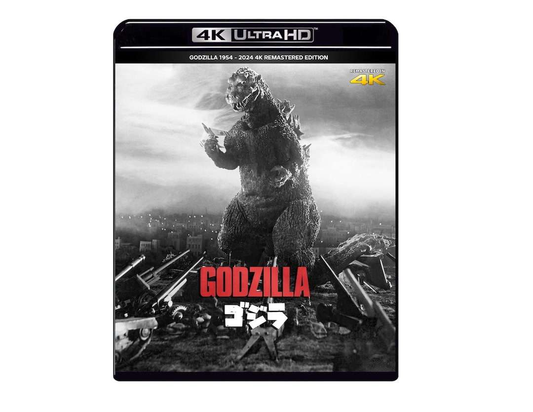 Godzilla (1954) Gojira - New 4K Remaster - 4K Ultrahd Blu Ray - Etsy