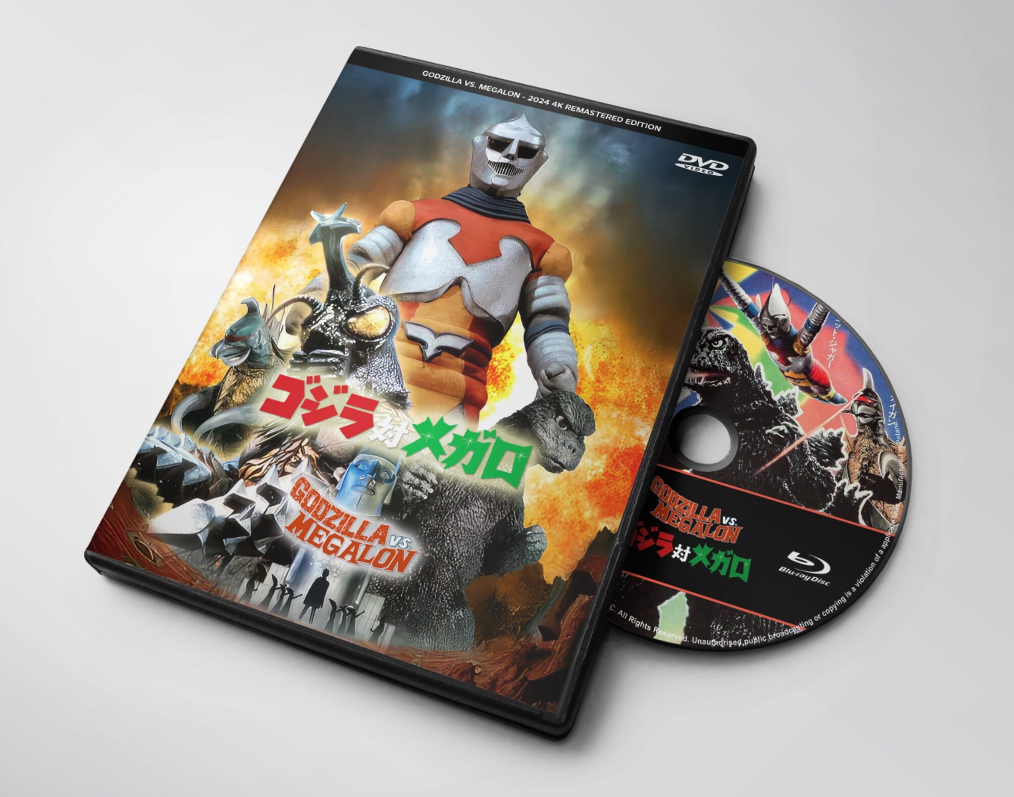 Godzilla Megalon – Neues 4K-Remaster – japanische/englische