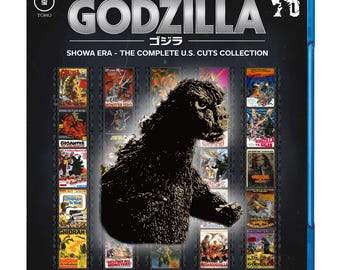GODZILLA - the Showa Era - Complete US Cut Blu Ray Set - 8 Discs