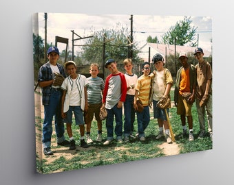 The Sandlot Movie Poster, Vintage Baseball Poster, Retro Movie Poster, Midcentury Wall Art, Retro Baseball Poster, Classic Baseball Print