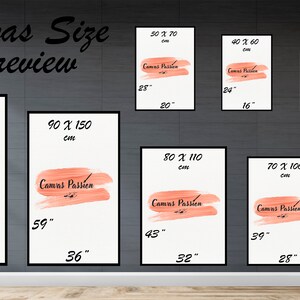 Artistic Nude Woman Portrait, Woman Wall Art, Naked Woman Canvas, Woman Theme Canvas Home Decor, Retro Style Nude Landscape Drawing image 6