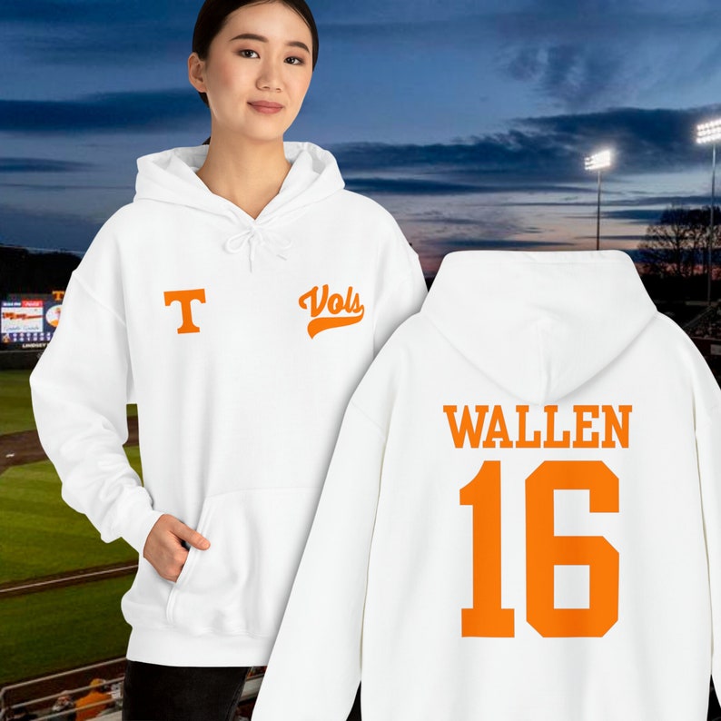 Wallen Hoodie, Tennessee Vols Hoodie, Wallen T Vols Hooded