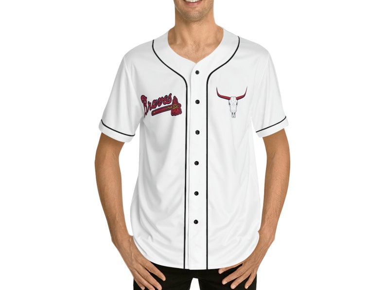 Wallen '98 Braves Baseball Jersey 98 Braves Etsy