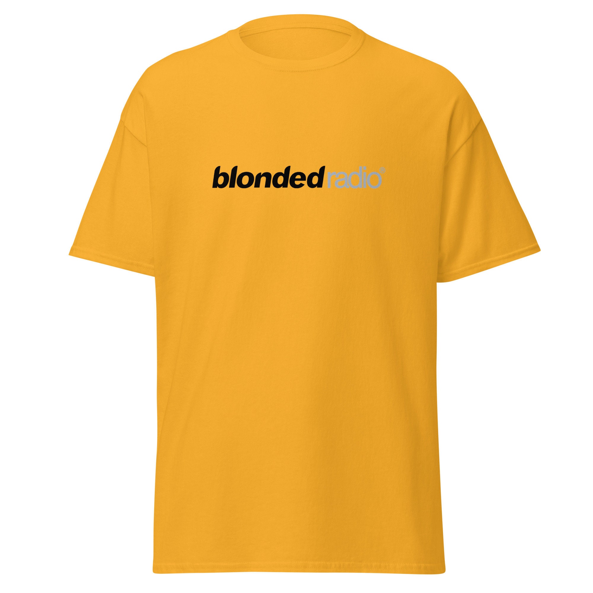 blonded radio Tシャツ ホワイト ミラノカラー Frank Ocean Blonded Radio T Shirt [Red-Black] | Frank Oceans