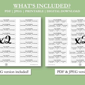 English Grammar Irregular Verb Revision Activity | Digital Download ...