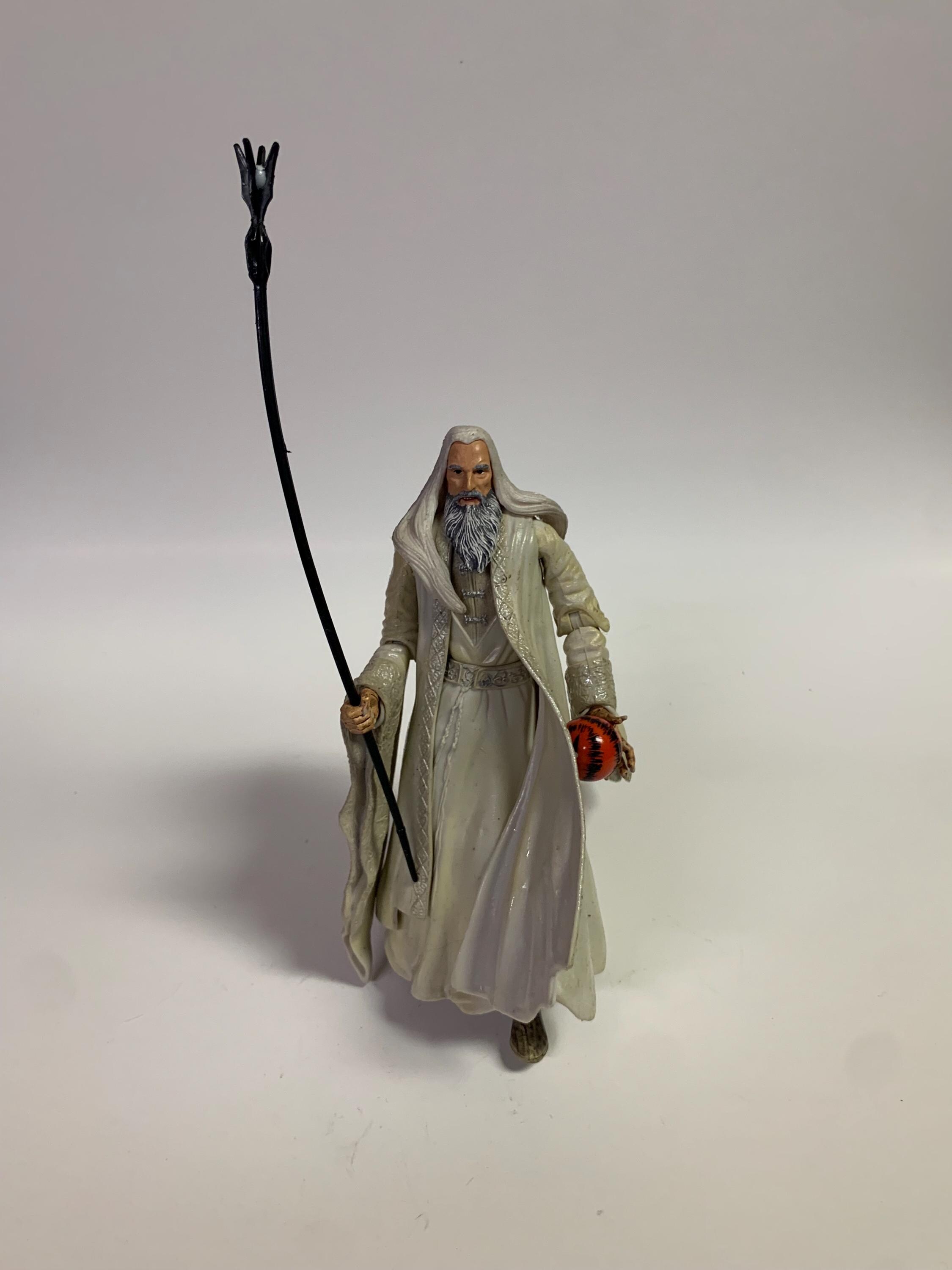 Vintage Saruman The White The Lord of the Rings The Two Towers Toybiz
