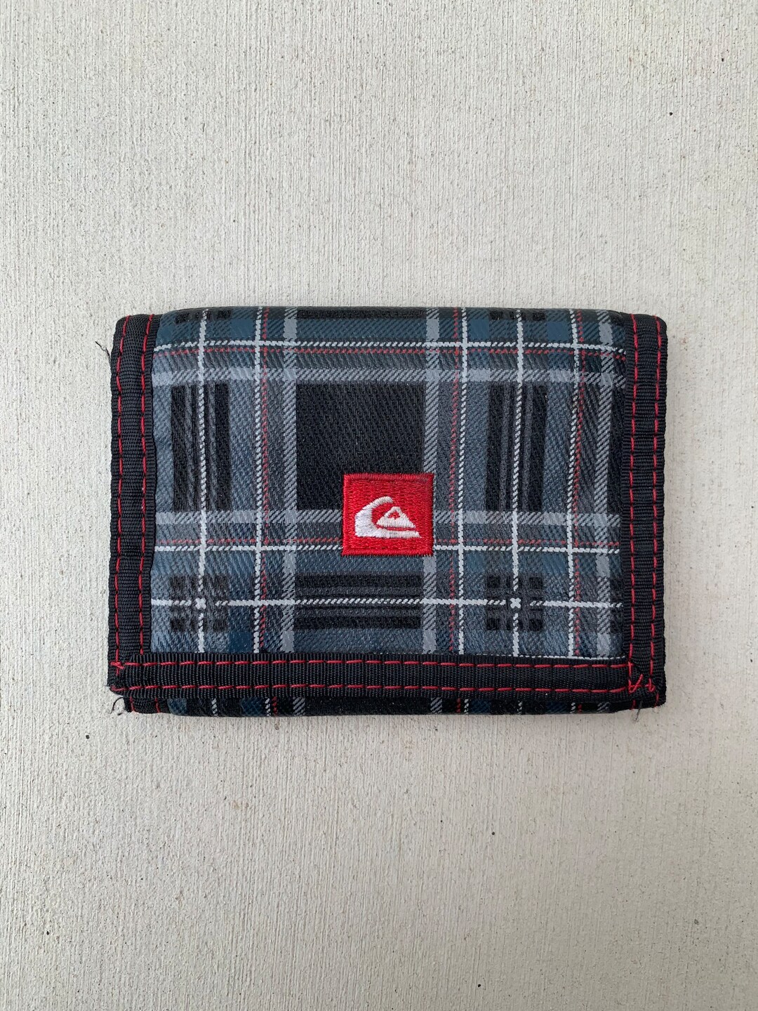 Quicksilver Surfing Trifold Wallet Velcro Etsy